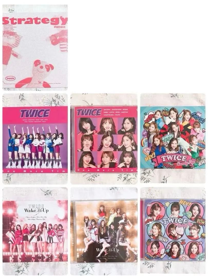 TWICE アルバム まとめ売り CD DVD フォトブック 初回限定盤 A B