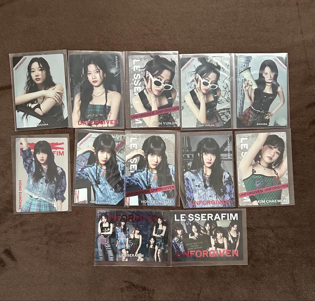 LE SSERAFIM キムチェウォン　うちわ・ペンライト・グッズ