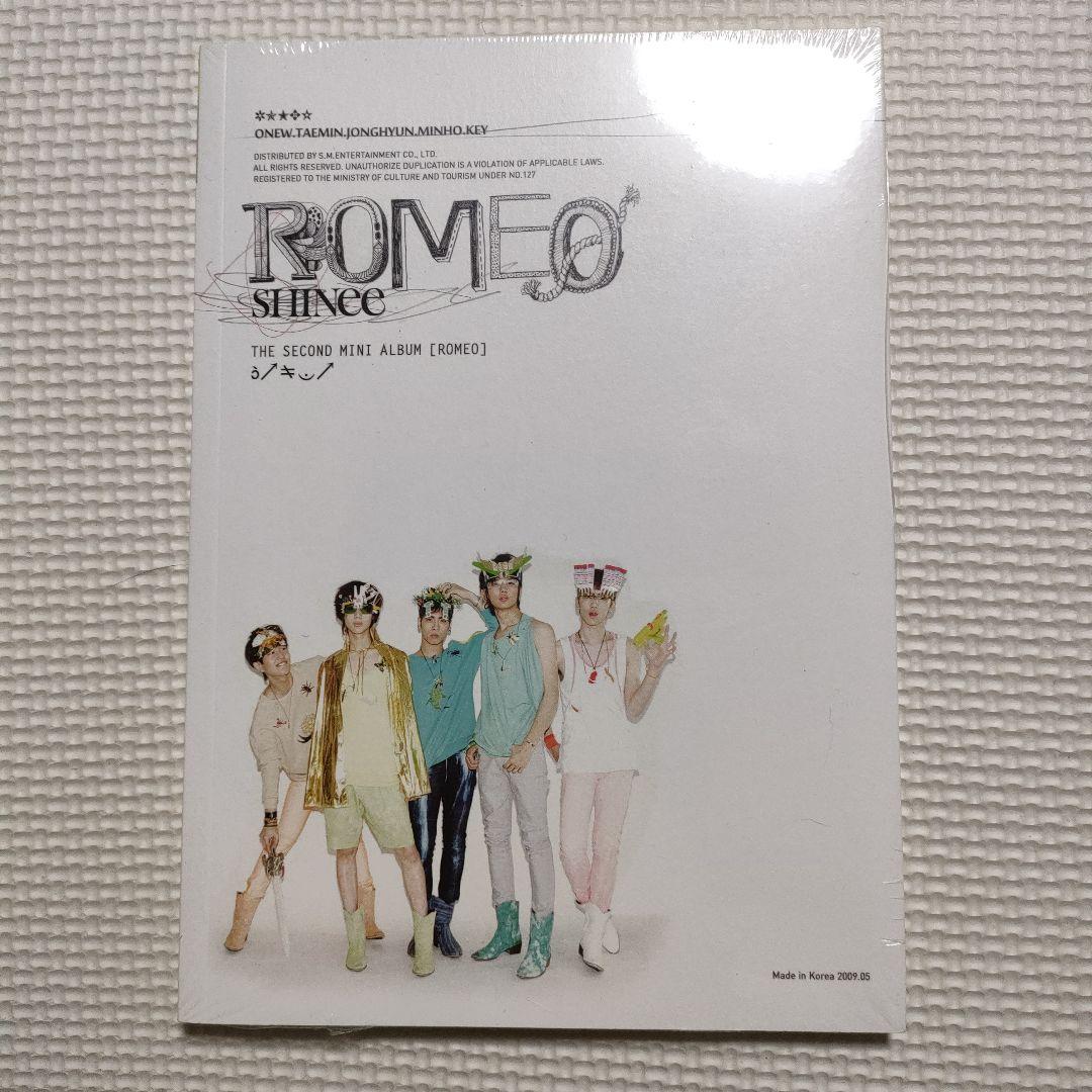 新品未開封 ◆ SHINee 【 ROMEO 】 韓国盤CD ジョンヒョンver