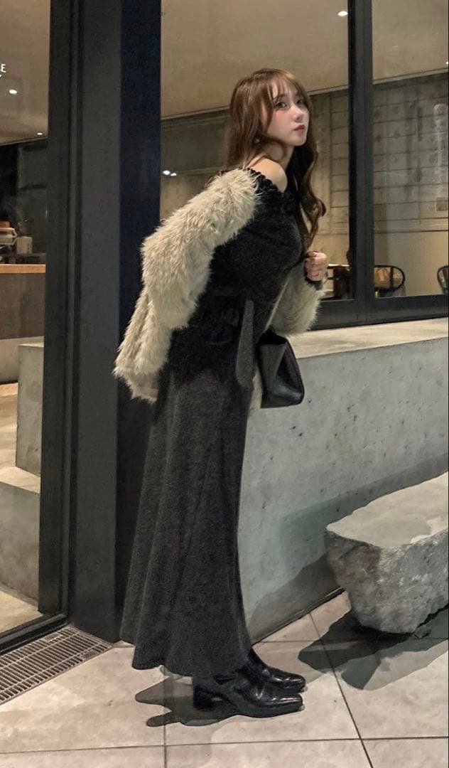 ワンピース POMIII PARTAGE whipped frill set-up