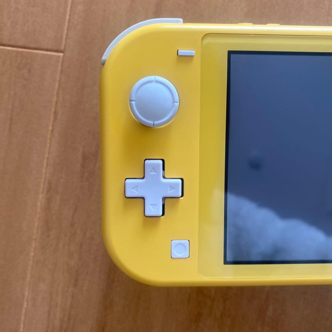 SwitchLight本体黄色 充電器 ケース SD128GB 付