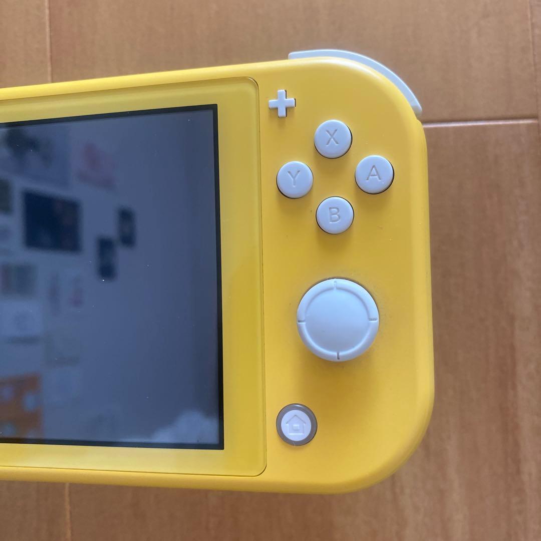 SwitchLight本体黄色 充電器 ケース SD128GB 付