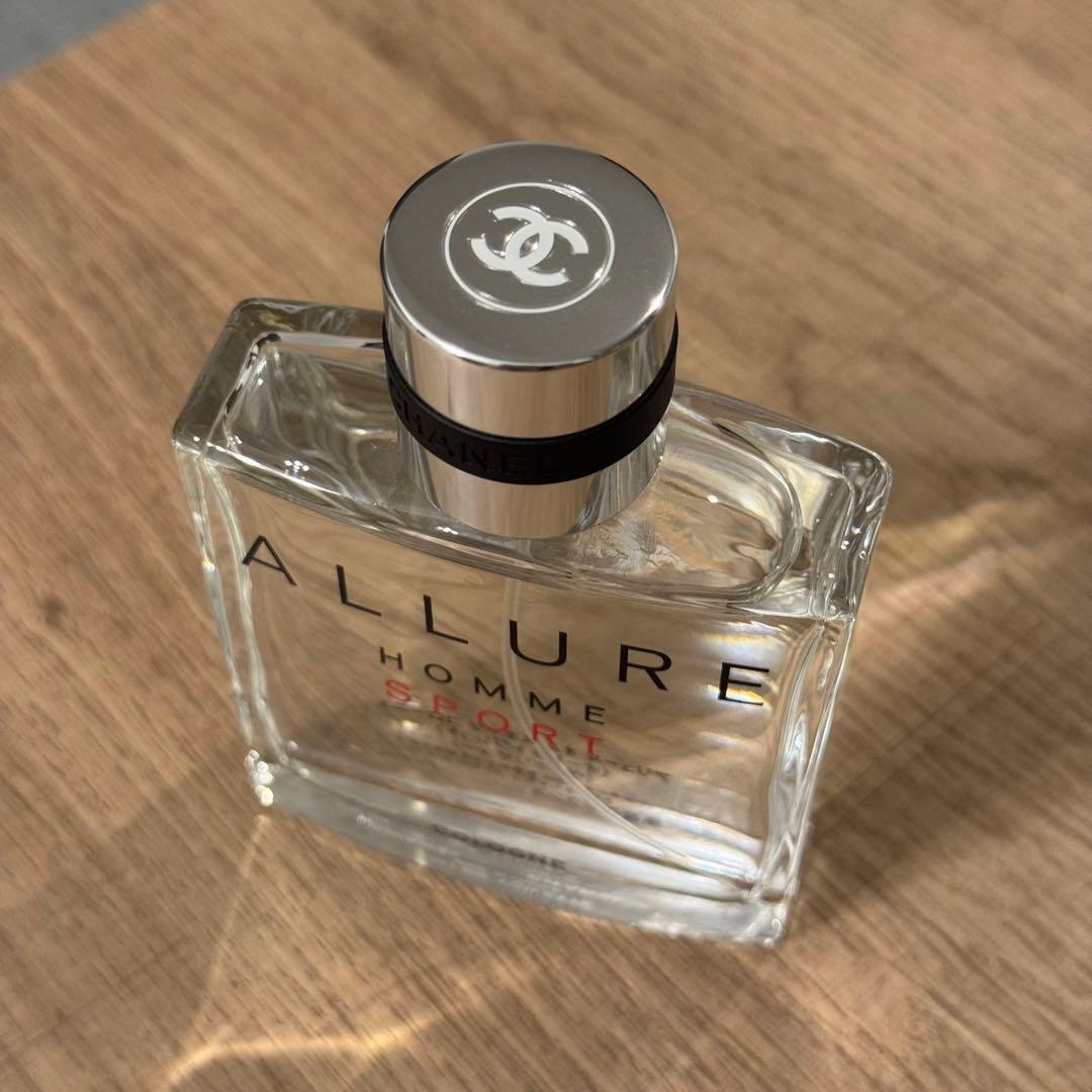 【CHANEL】アリュール オム スポーツ コローニュ 香水 100mlボトル