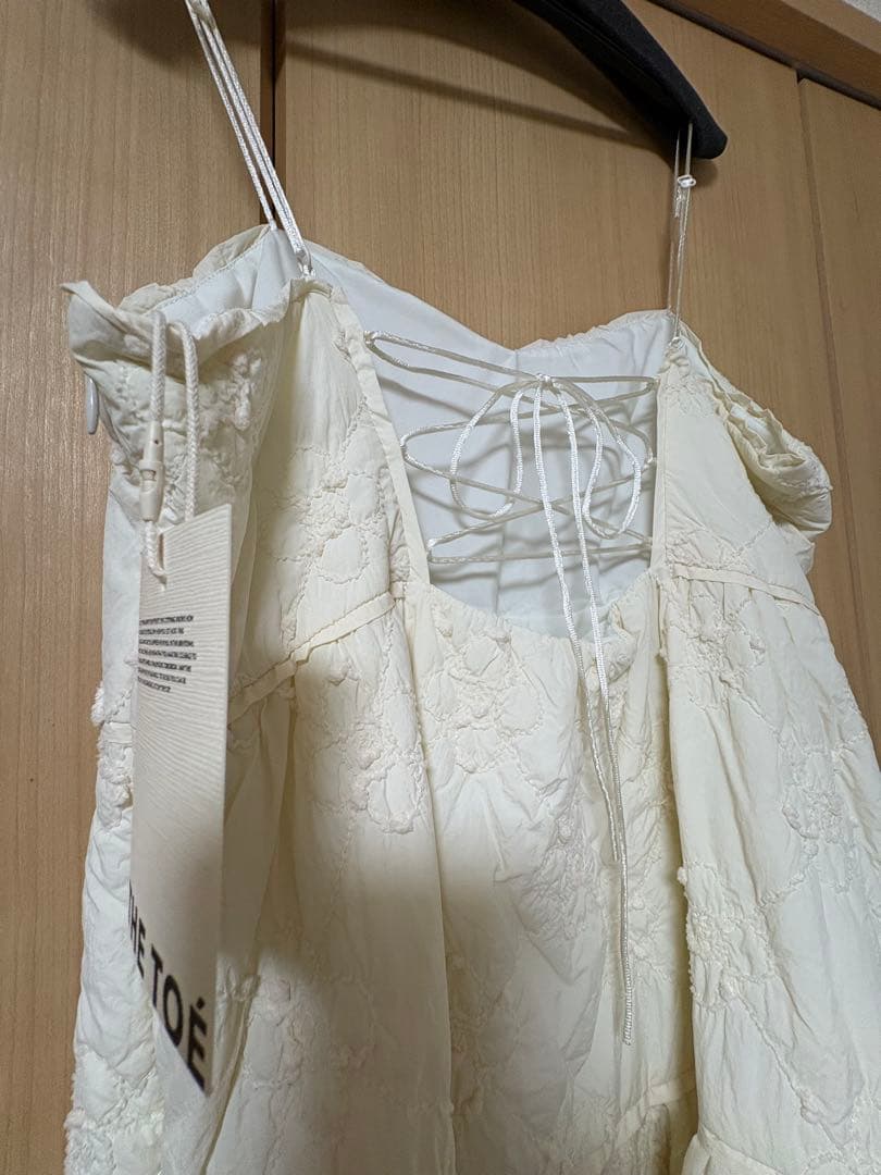 【新品タグ付き】THE TOÉ Rhea Jacquard Onepiece