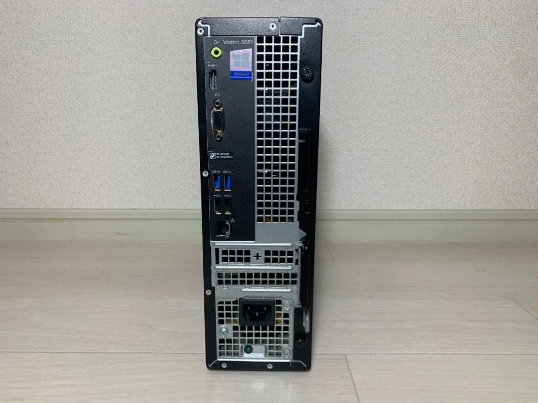 【動作確認済み】DELL Vostro 3681/10世代/i5-10400/