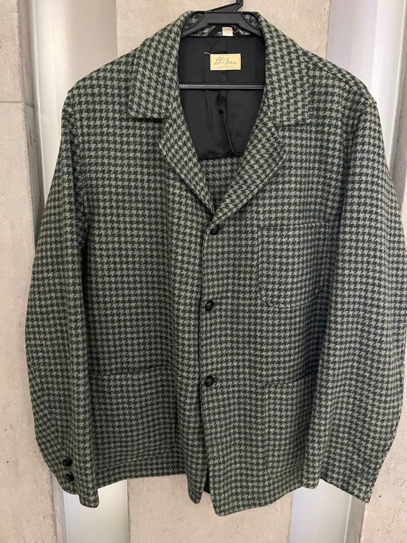 L.L.Bean チェック柄 テーラードジャケット　50〜60s