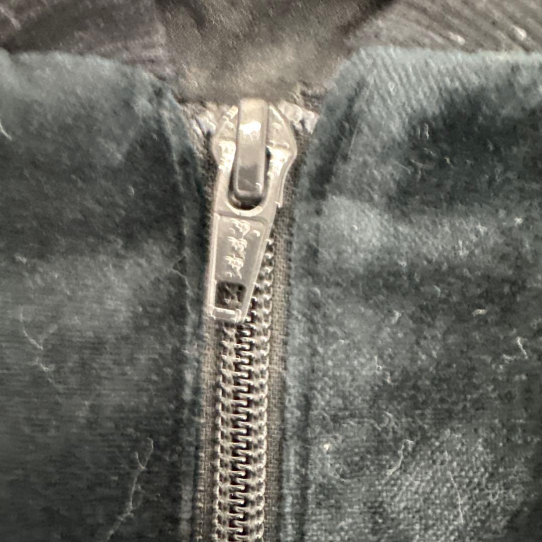 【新品】adidas ベルベット トラックジャケット 黒 S ベロアAO3567