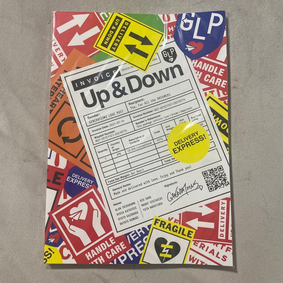 GLP GENERATIONS LOVE POST JPN パッケージ