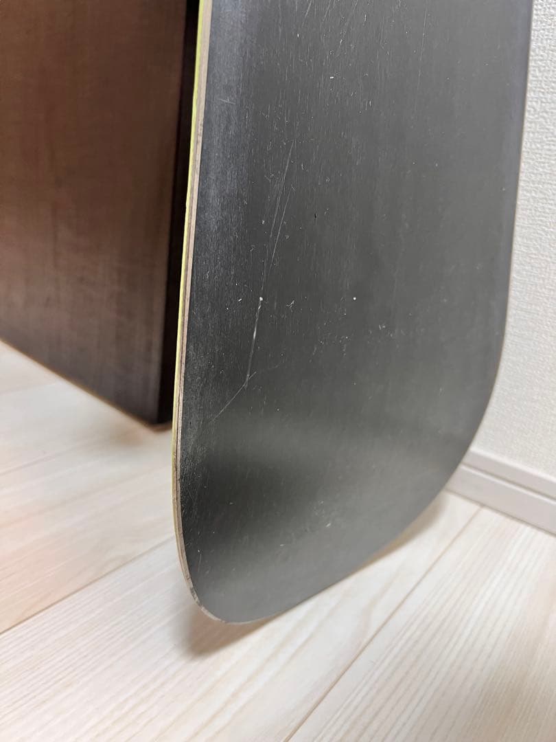 SALOMON スノーボード ストライプ柄 バインディング付き