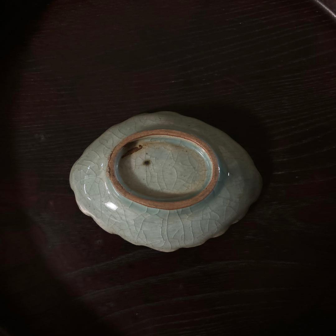 古伊万里青磁小皿5枚　三田　波佐見　瀬戸　アンティーク　茶器　検:白洲正子　李朝