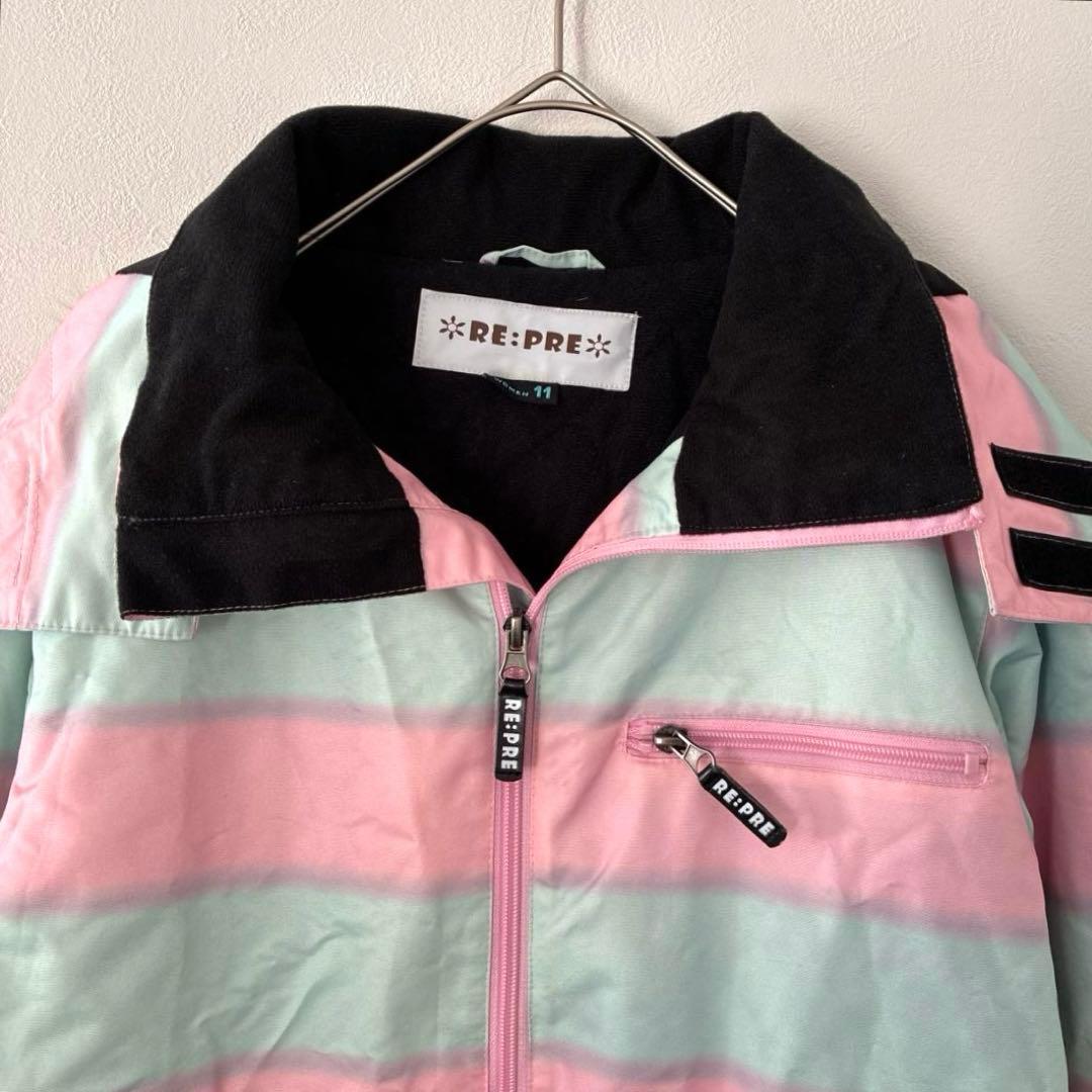 RE:PRE リプリ／スキー スノボ ウェア 上下セット パステル Lサイズ