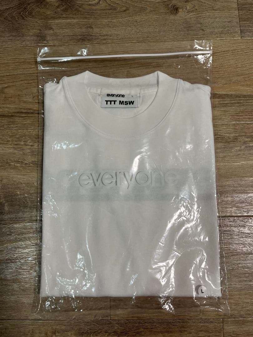 新品未使用 everyone TTTMSW 京都 仁和寺 限定 Tシャツ