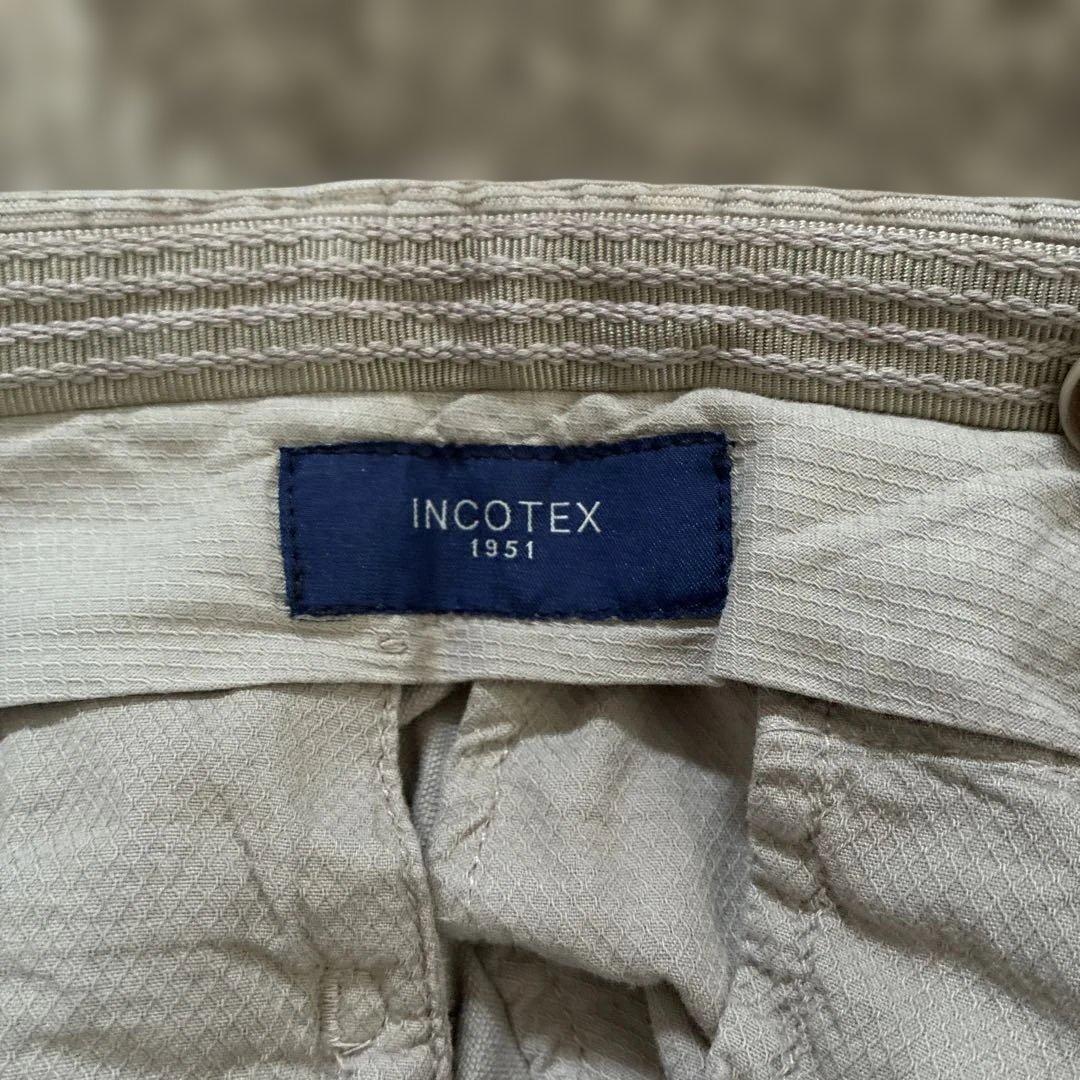 INCOTEX コーデュロイパンツ　ベージュ　46
