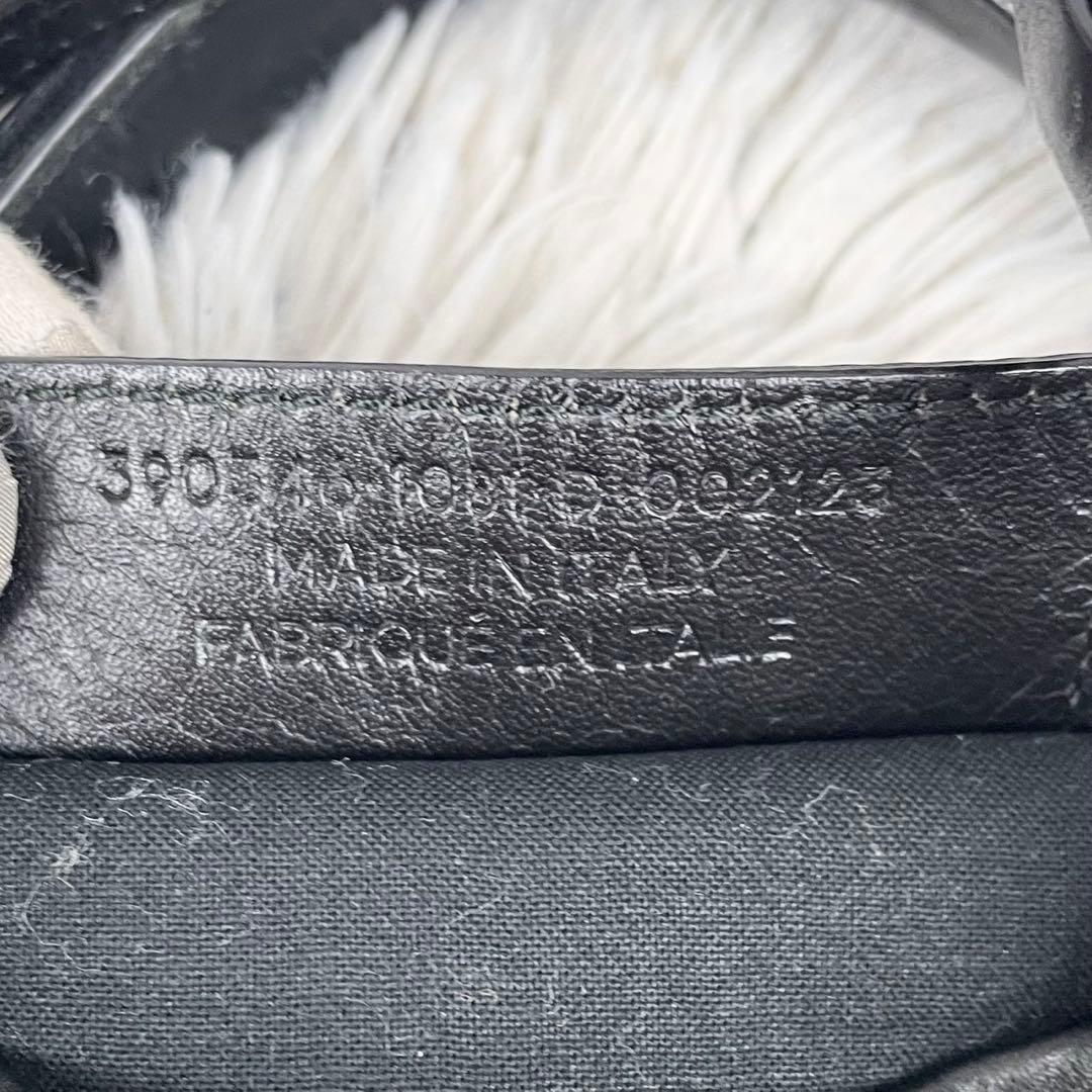 美品 バレンシアガ キャンバス 2WAY ショルダーバッグ ポーチ付き ホワイト