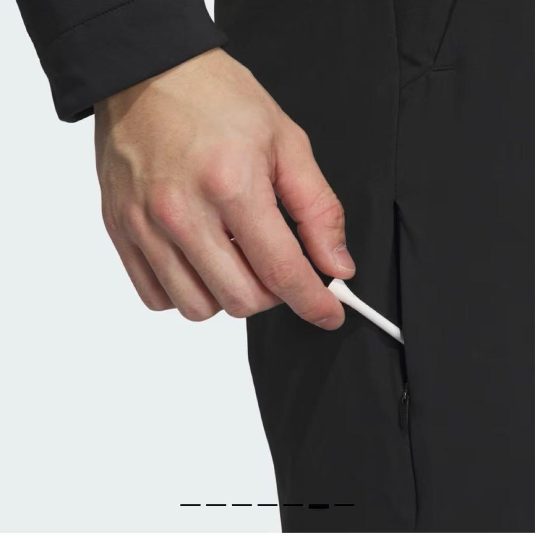 新品 FROST GUARD アディダス 中綿 ゴルフパンツ 82 ブラック