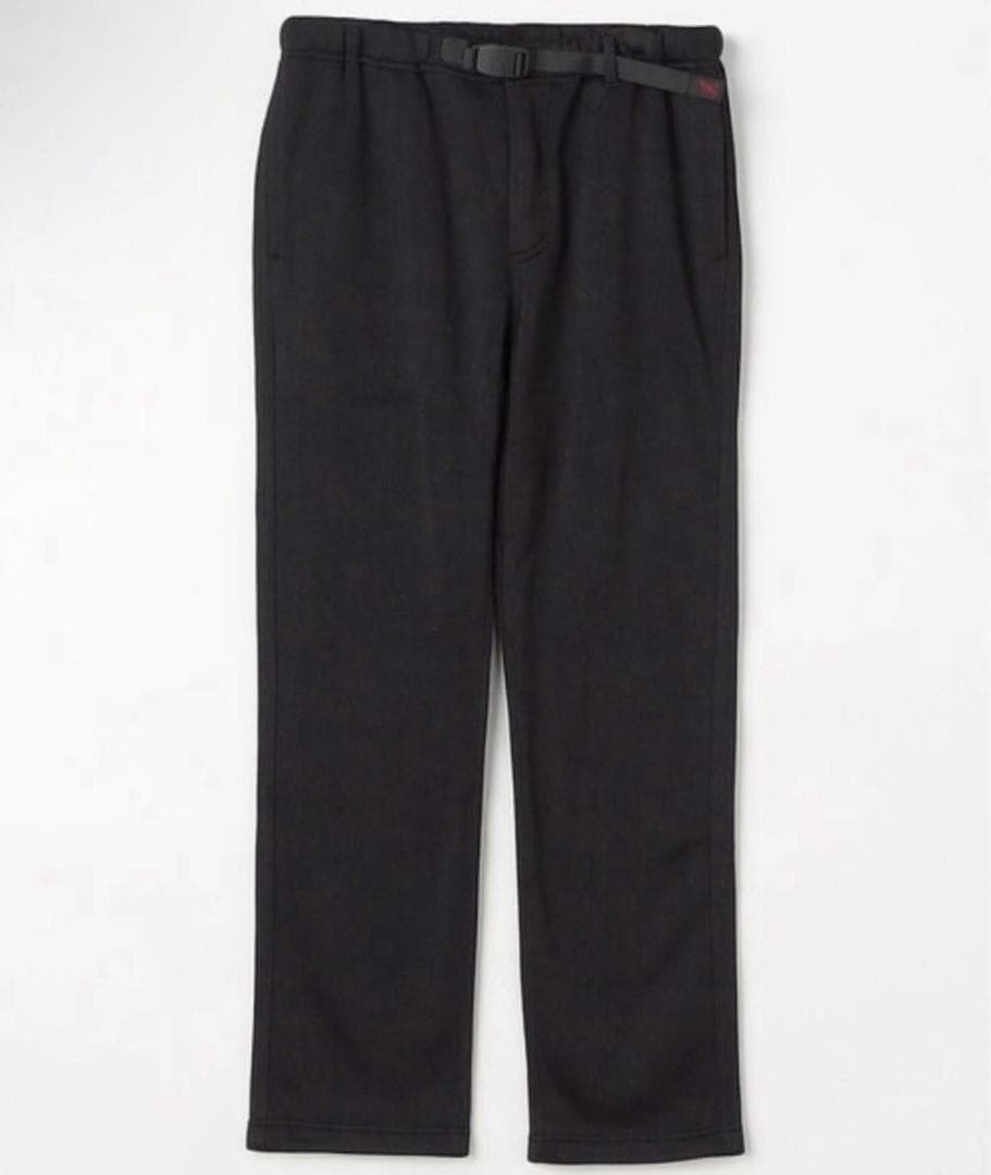 【新品】グラミチ ボンディング ニット フリースパンツ　ブラックMサイズ