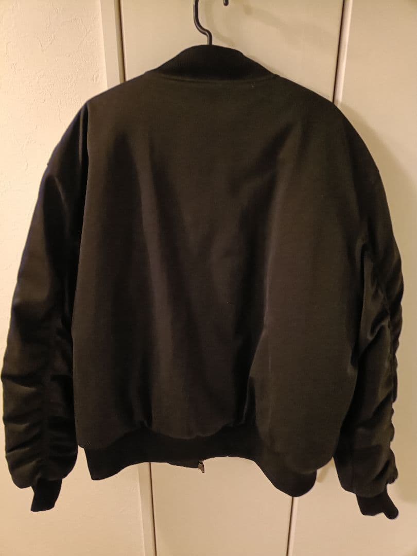 adidas MA-1ブルゾン XOサイズ ブラック　肉厚