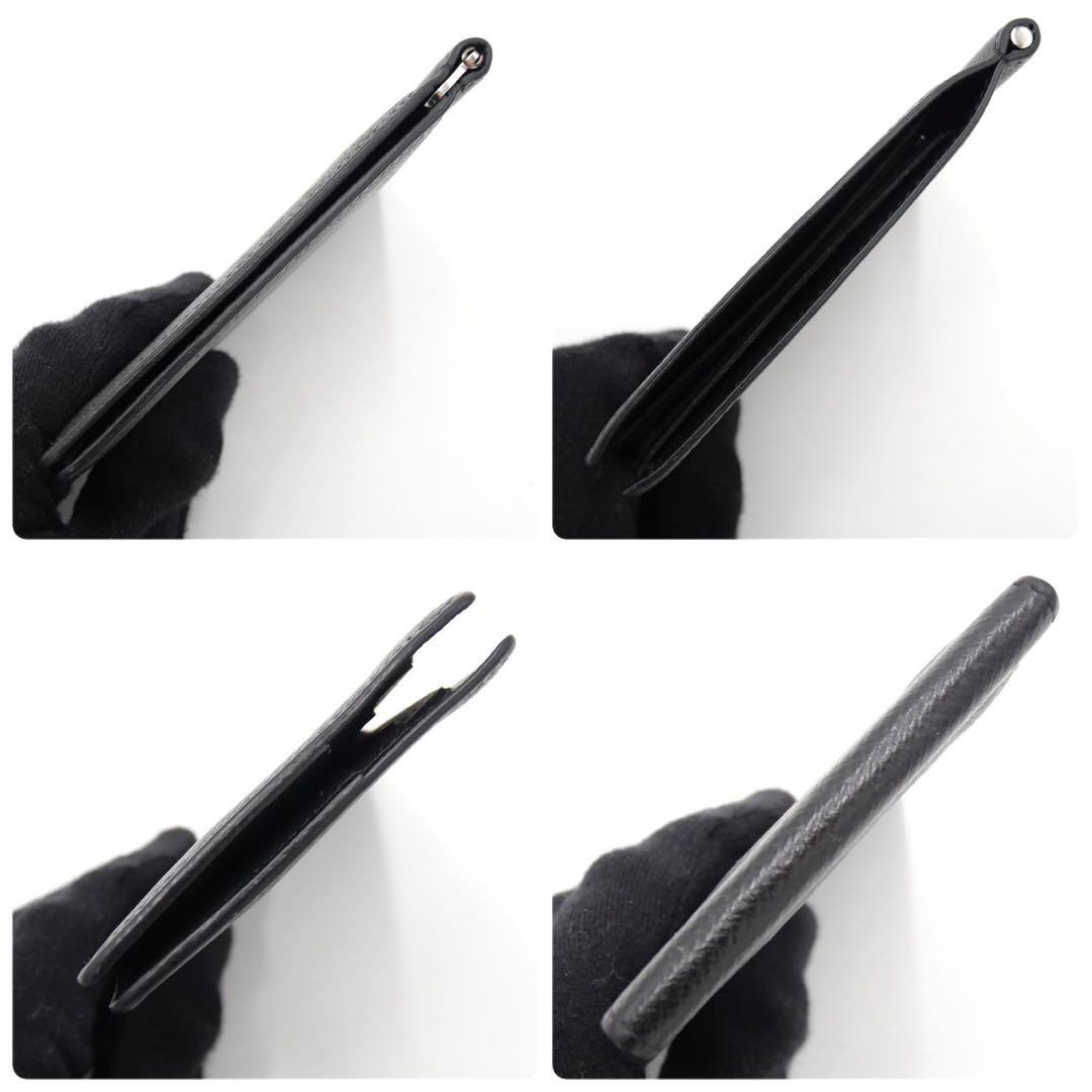 ルイヴィトン マネークリップ パンス ブラック 二つ折り財布 メンズ ビジネス