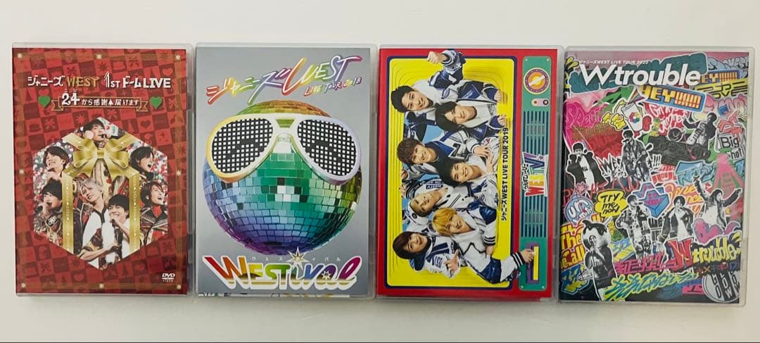 旧ジャニーズWEST DVD 4点セット