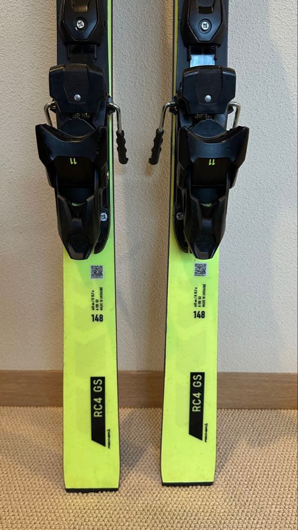 FISCHER RC4 GS148 24-25モデル　使用5日