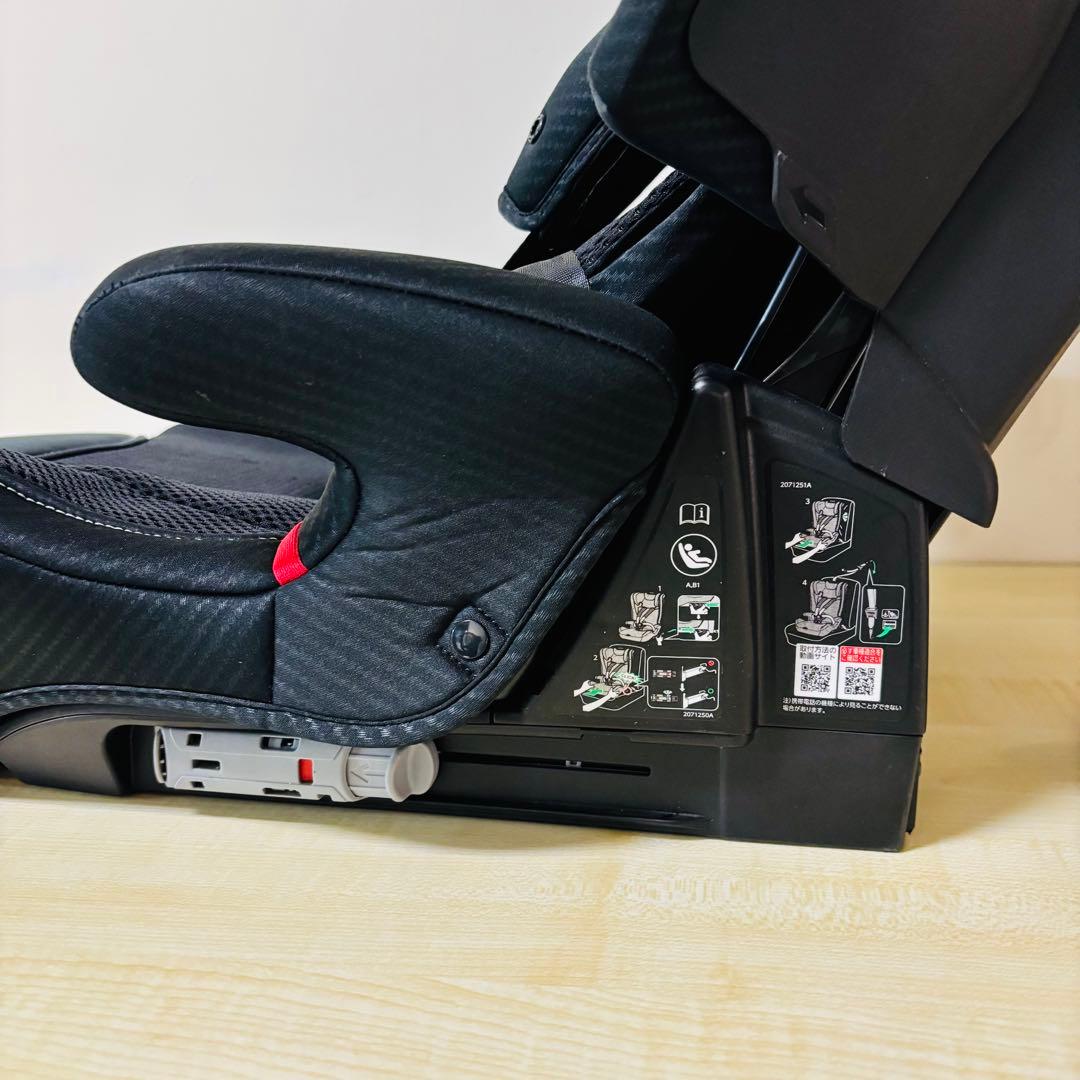 エールべべ パパット2 プレミアム カーボンブラック ISOFIX CF533