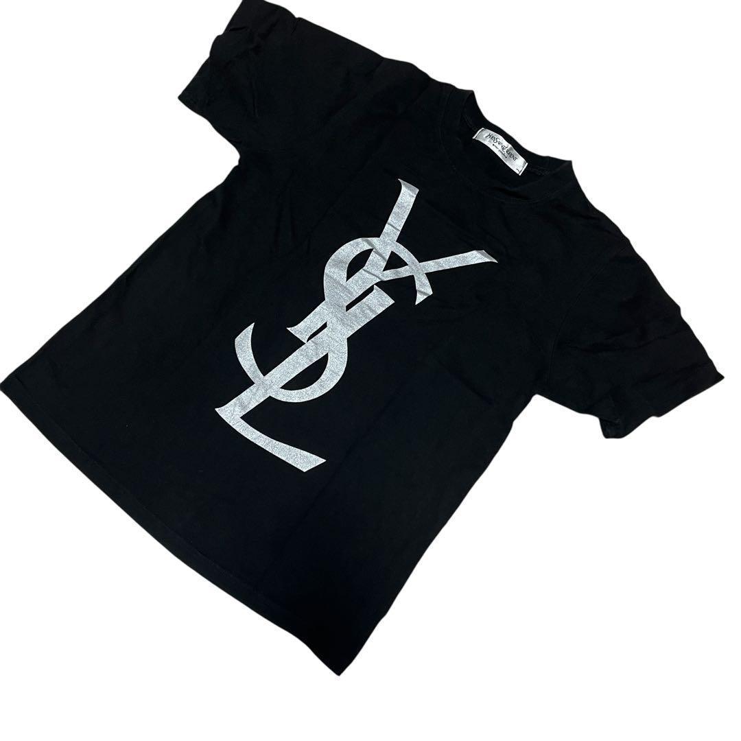 YVES SAINT LAURENT YSL イヴサンローラン ロゴTシャツ