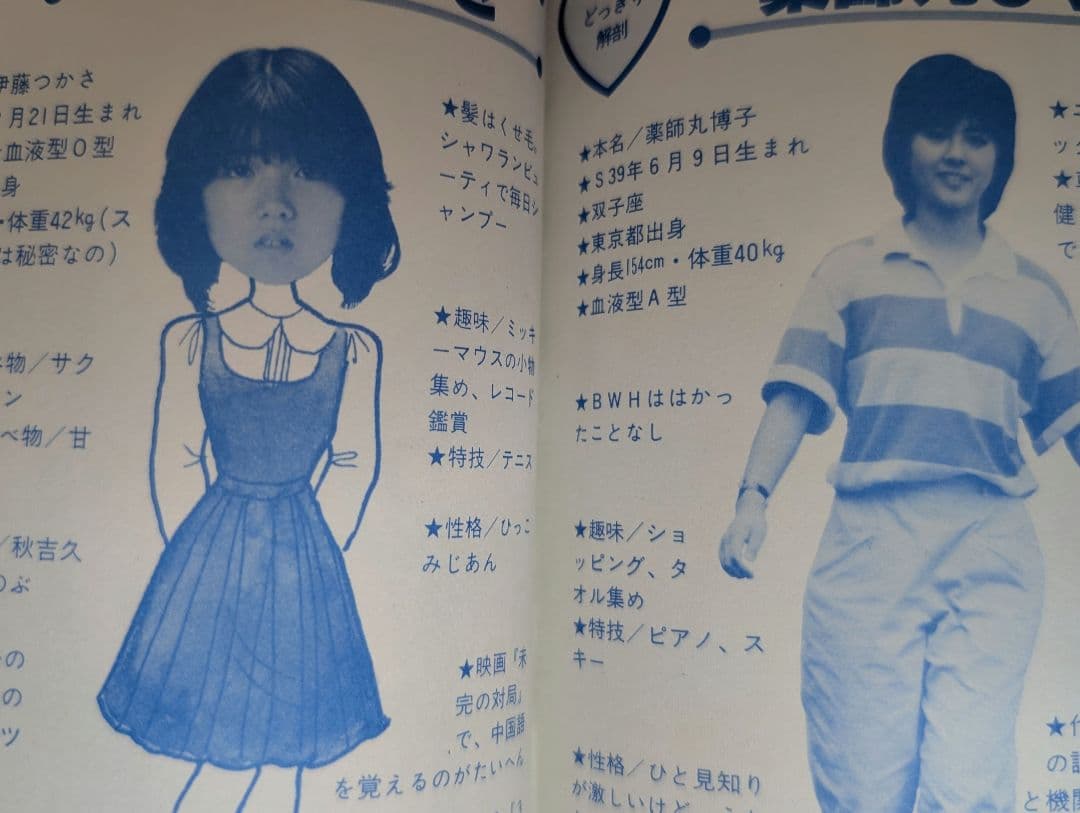 アイドルなんでも手帳　中学二年コース（昭和57年5月号）