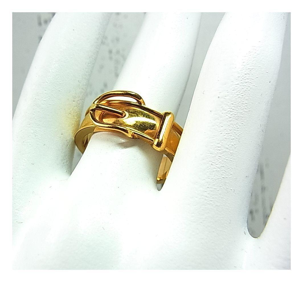 正規美品 HERMES エルメス サンチュール スカーフリング指輪にも