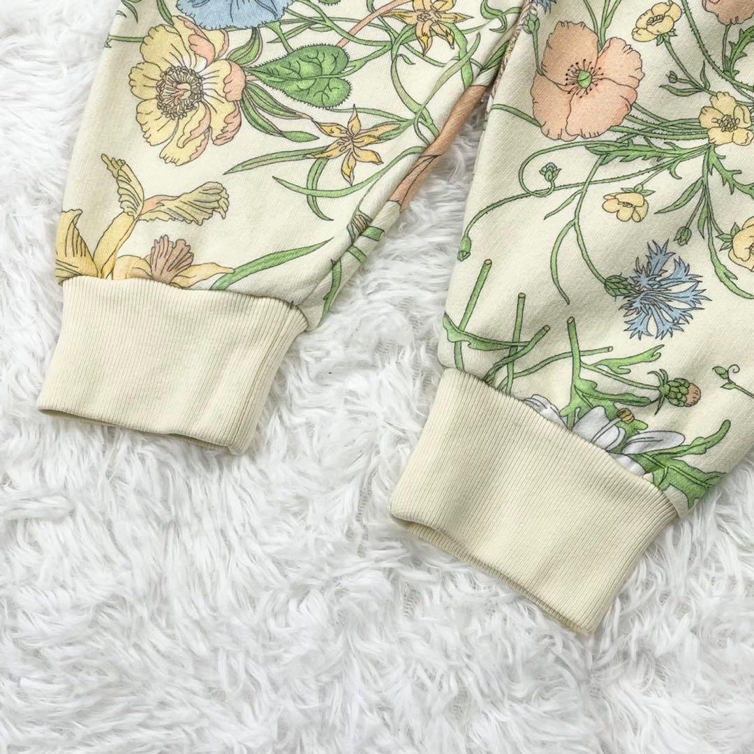 GUCCI グッチ キッズトレーナー 刺繍 GG フラワー テニス柄 サイズ6