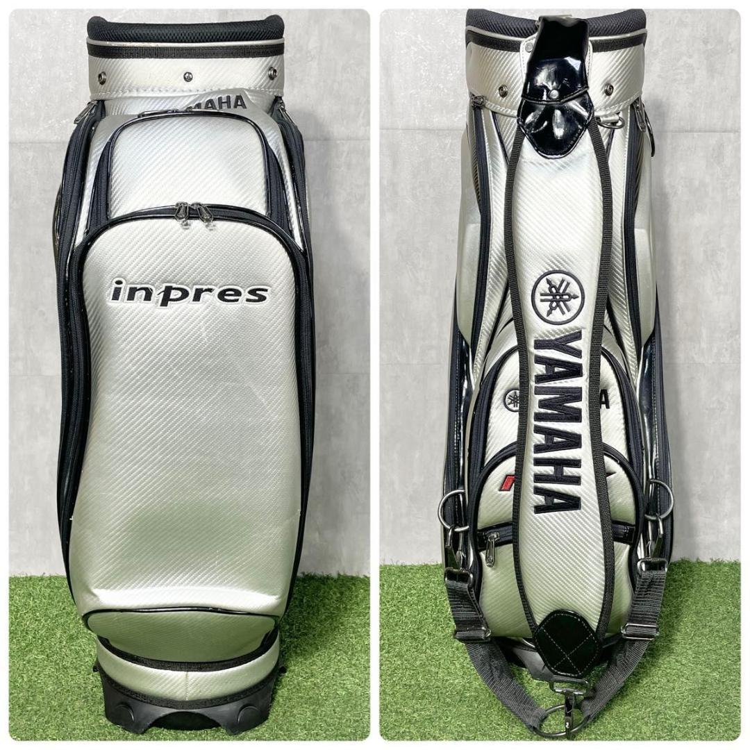 ヤマハ キャディバッグ ゴルフバッグ 3点式 YAMAHA 藤田寛之プロモデル