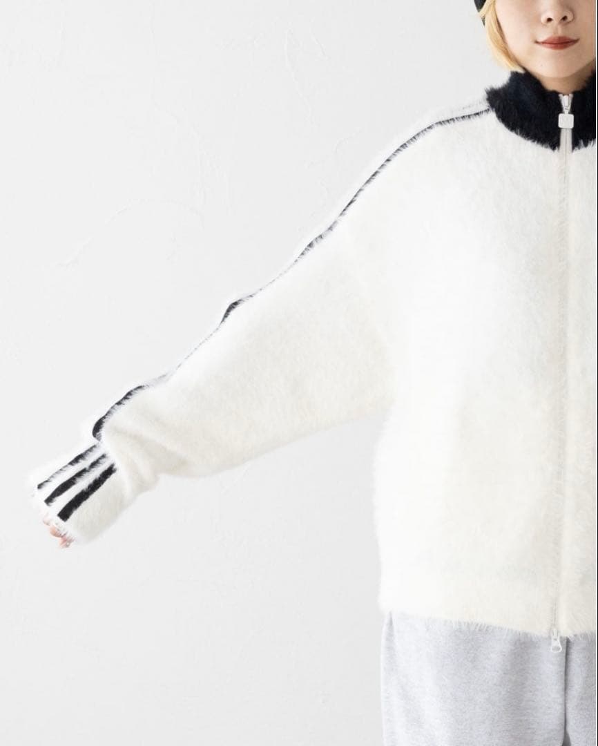 アディダス adidas フェイクモヘヤ クラシック トラックトップ ジャージ