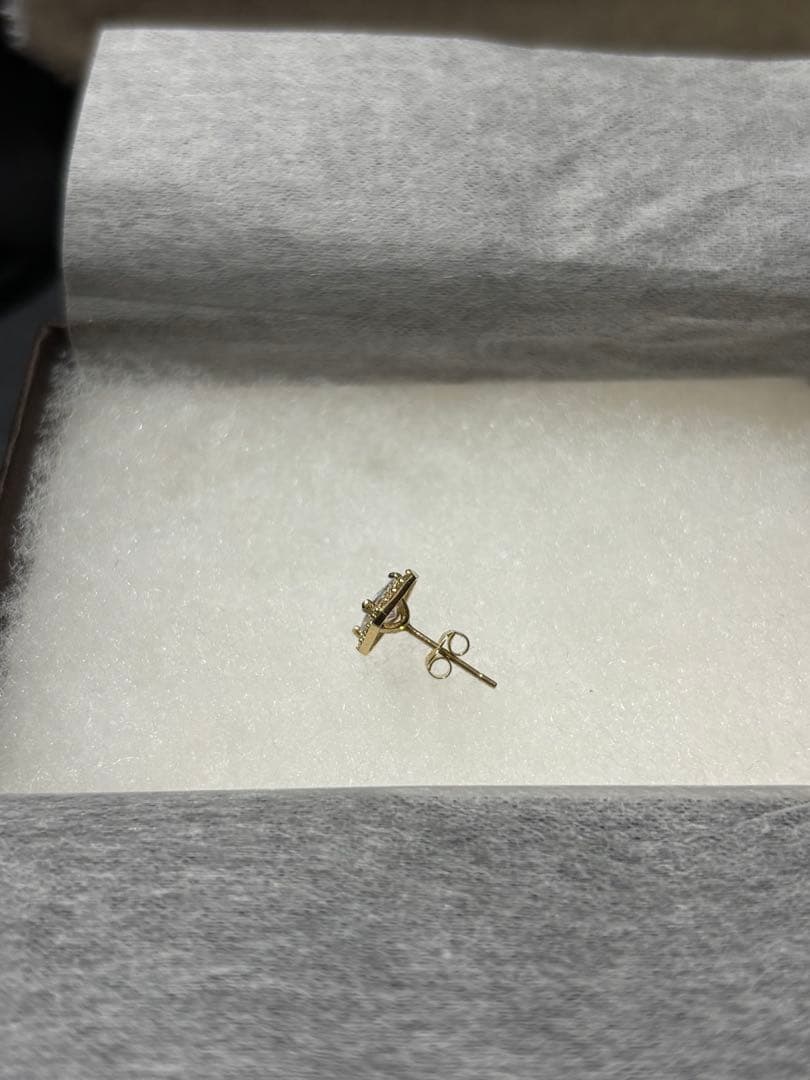 avalanche 10K イエローゴールド ピアス 6.8mm