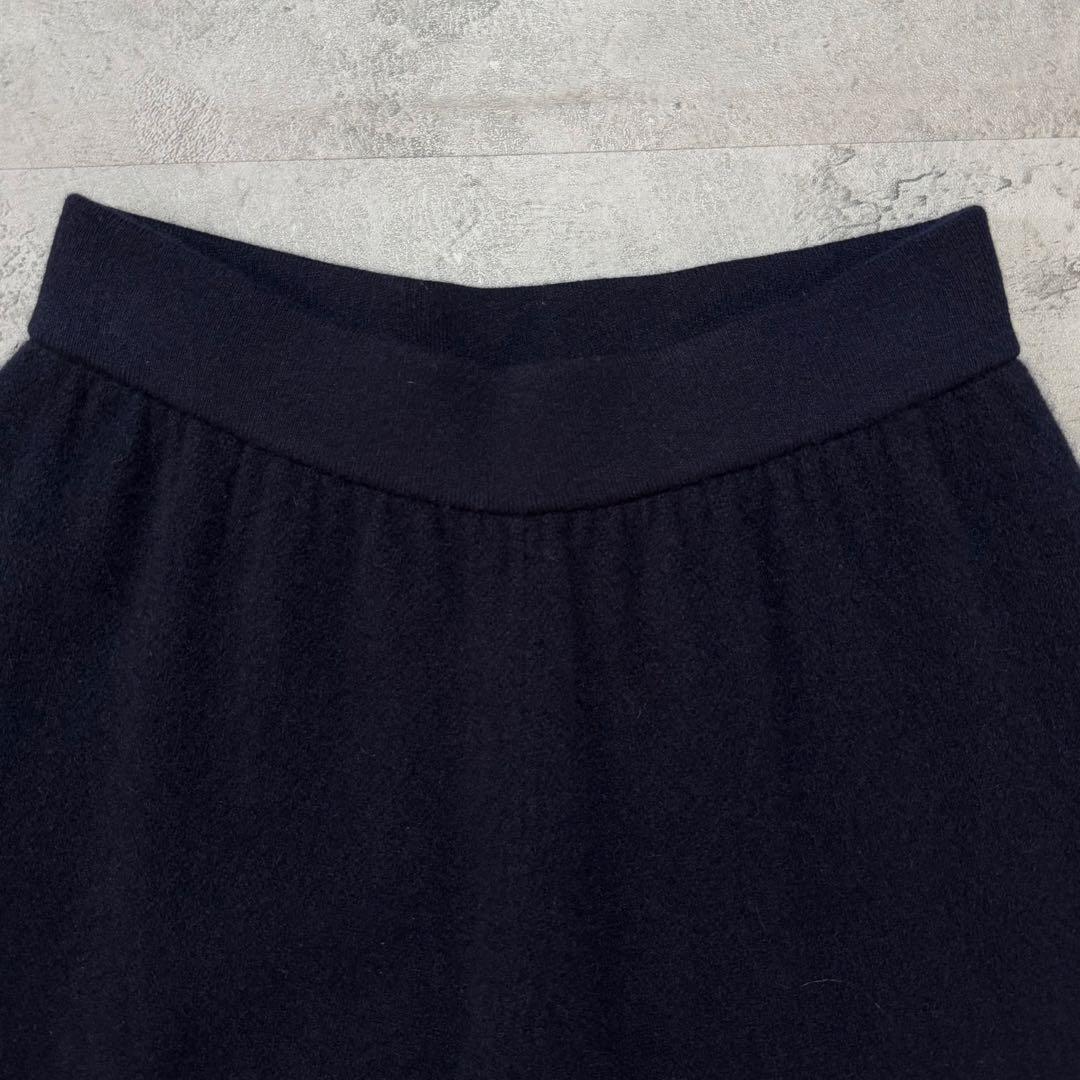 LUYUAN ROSE カシミヤ 100% ワイドパンツ