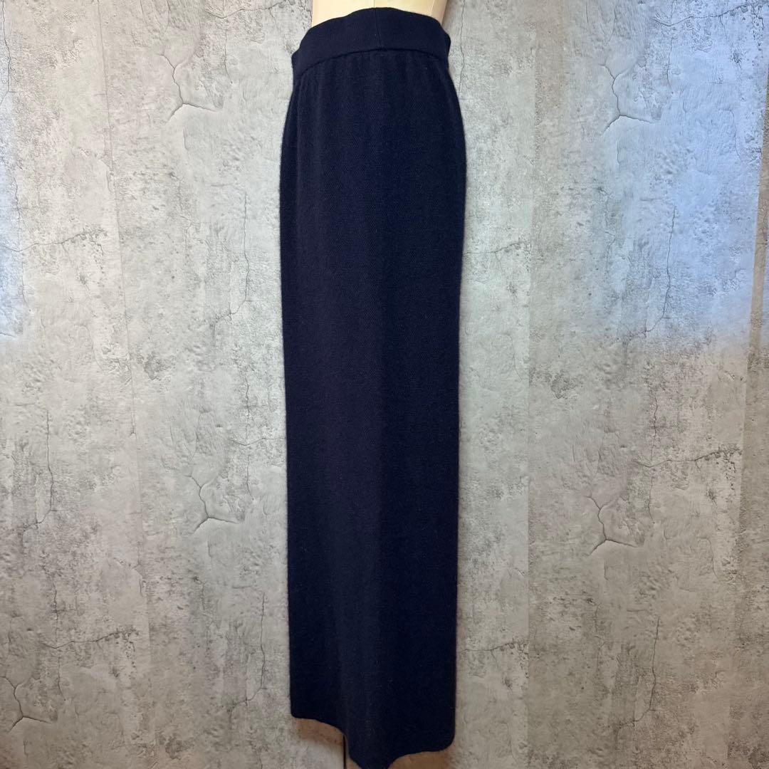 LUYUAN ROSE カシミヤ 100% ワイドパンツ