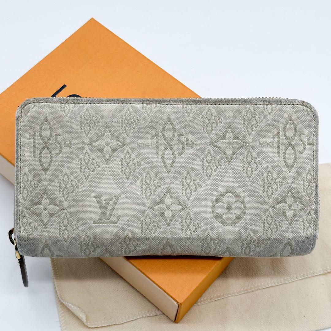 【限定品】ルイヴィトン ジッピーウォレット ジャガード モノグラム デニム