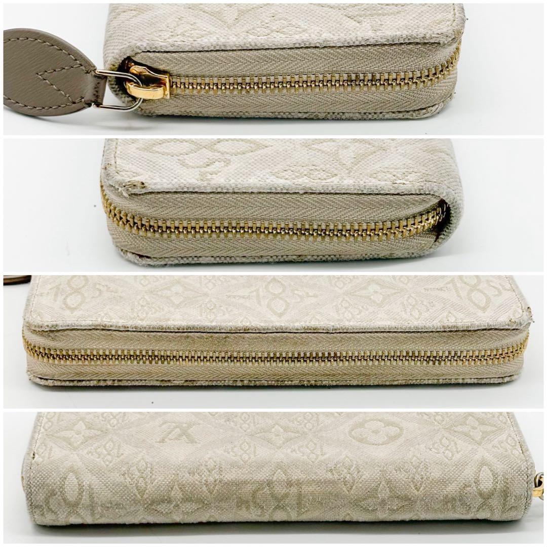 【限定品】ルイヴィトン ジッピーウォレット ジャガード モノグラム デニム