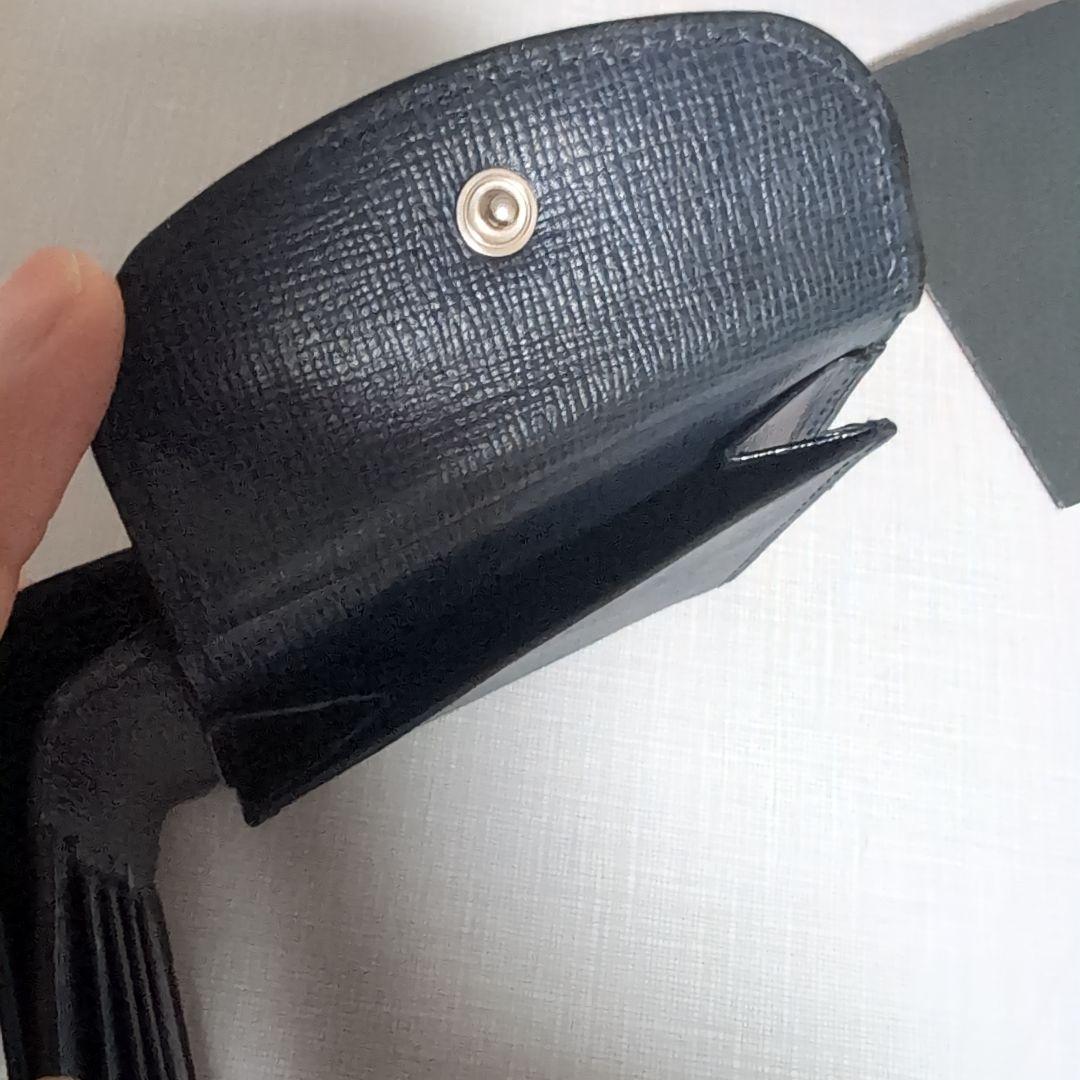 Valextra 黒 二つ折り財布