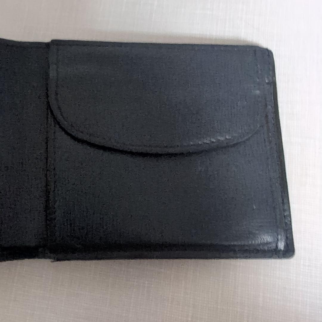 Valextra 黒 二つ折り財布