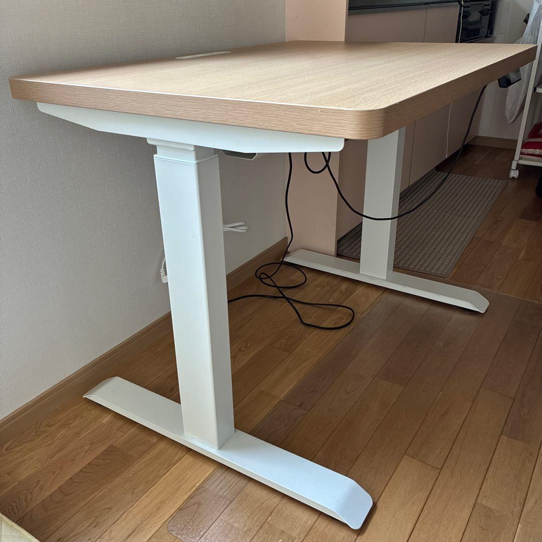 【山善YAMAZEN】電動昇降デスク 奥行70cm 幅100cm