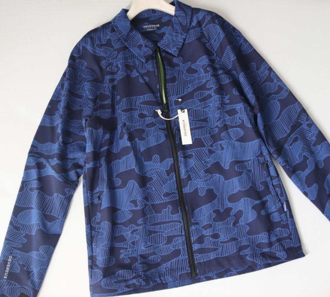 新品タグ付き【デヴァロー ゴルフ】テクニカルジャケット ブルゾン M