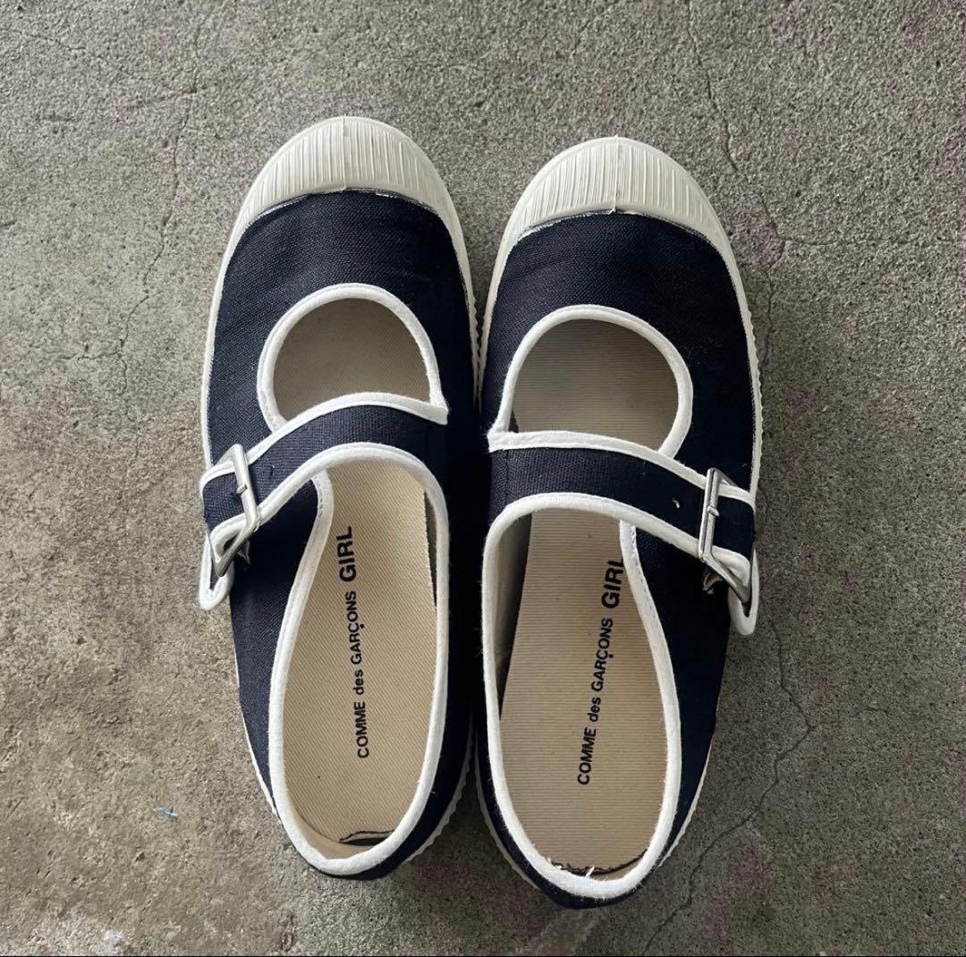 コムデギャルソンガール　メリージェーンスニーカー