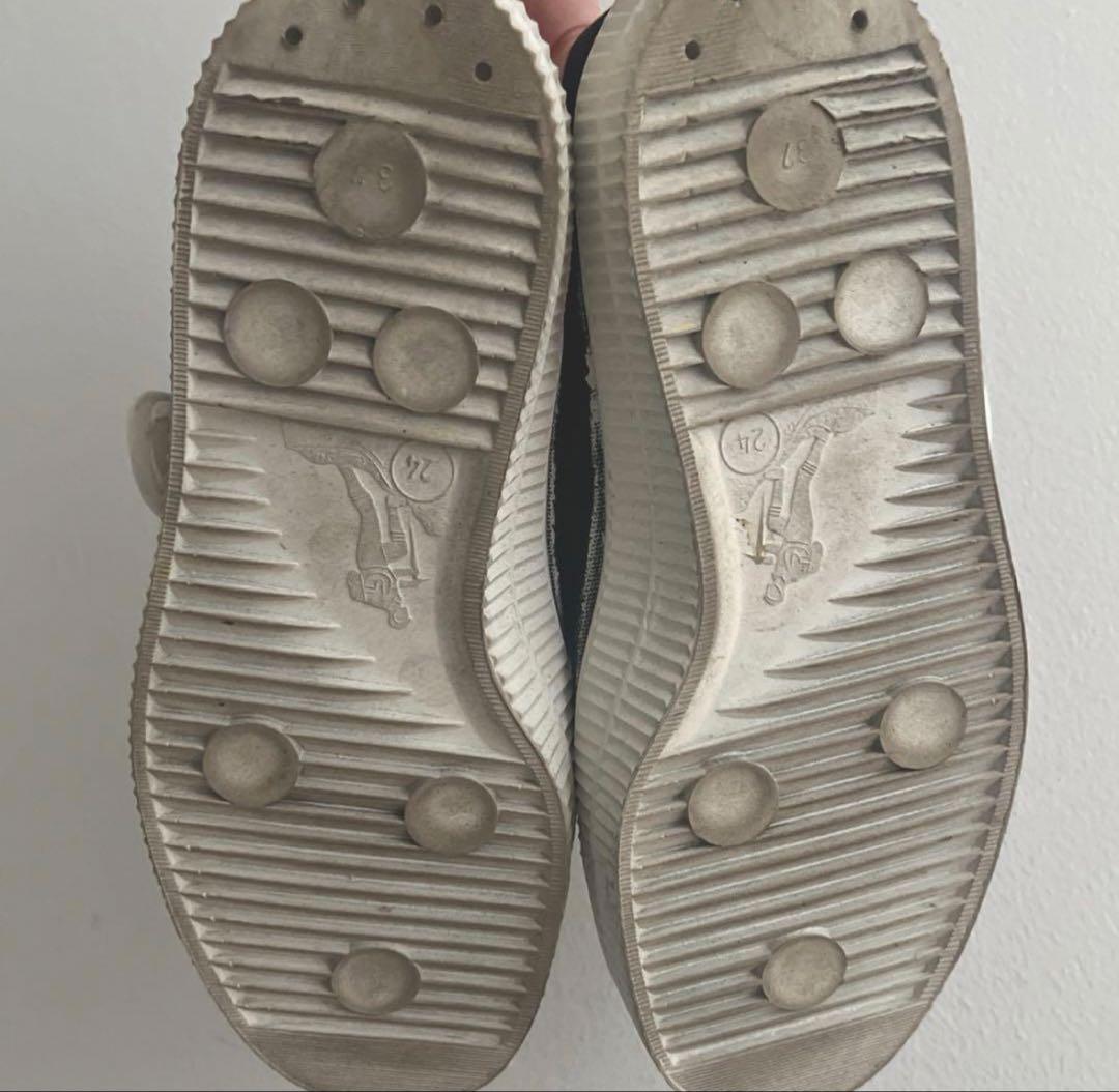 コムデギャルソンガール　メリージェーンスニーカー