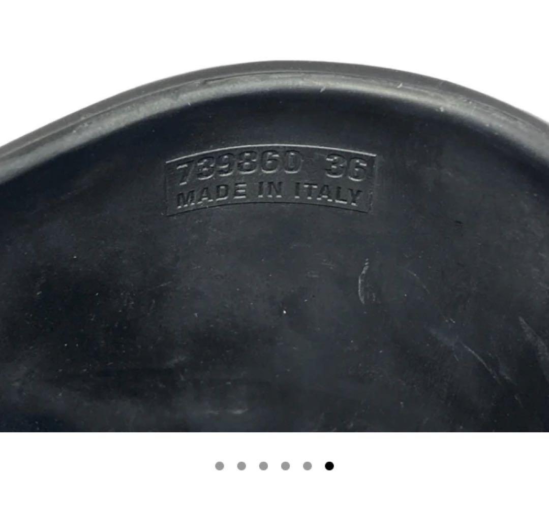 BALENCIAGA technoclog サイズ36 シャイニーブラック