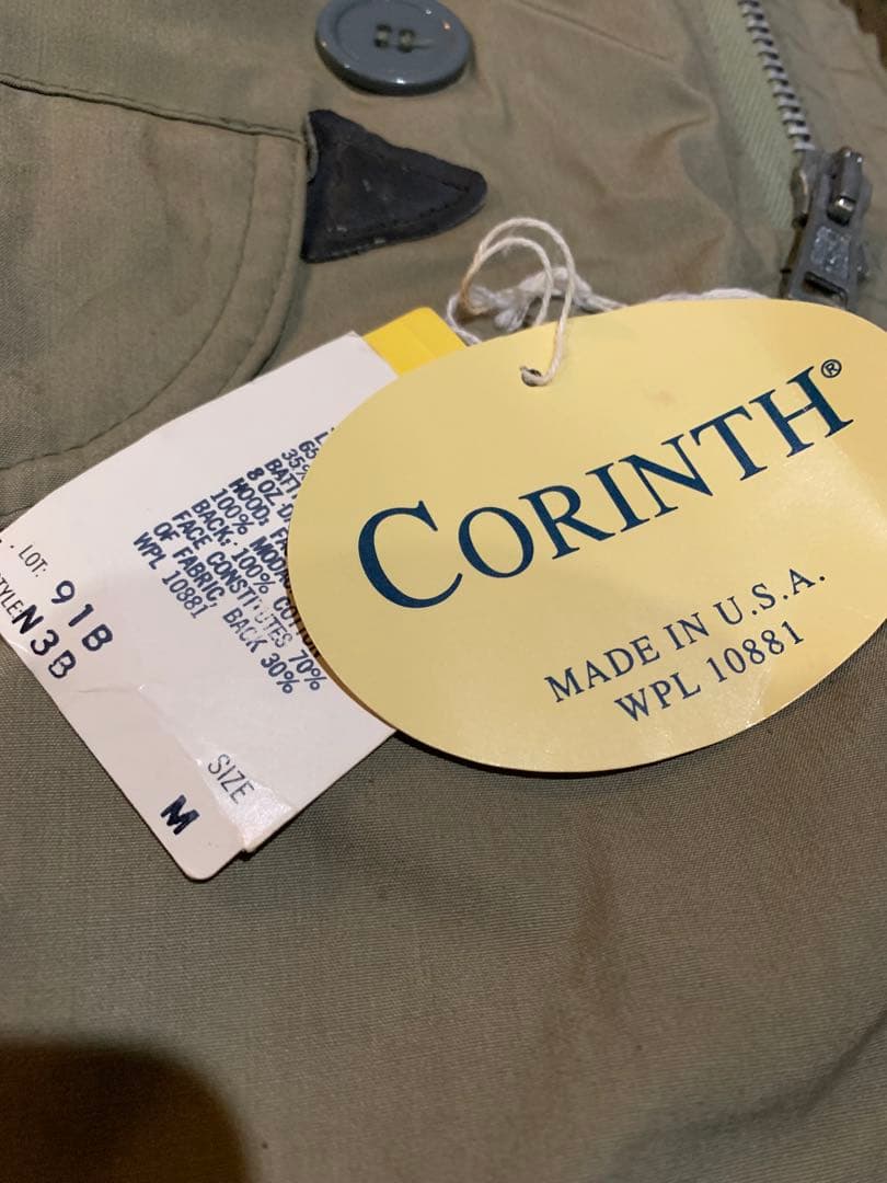 未使用アメリカ製　N3B Mサイズ