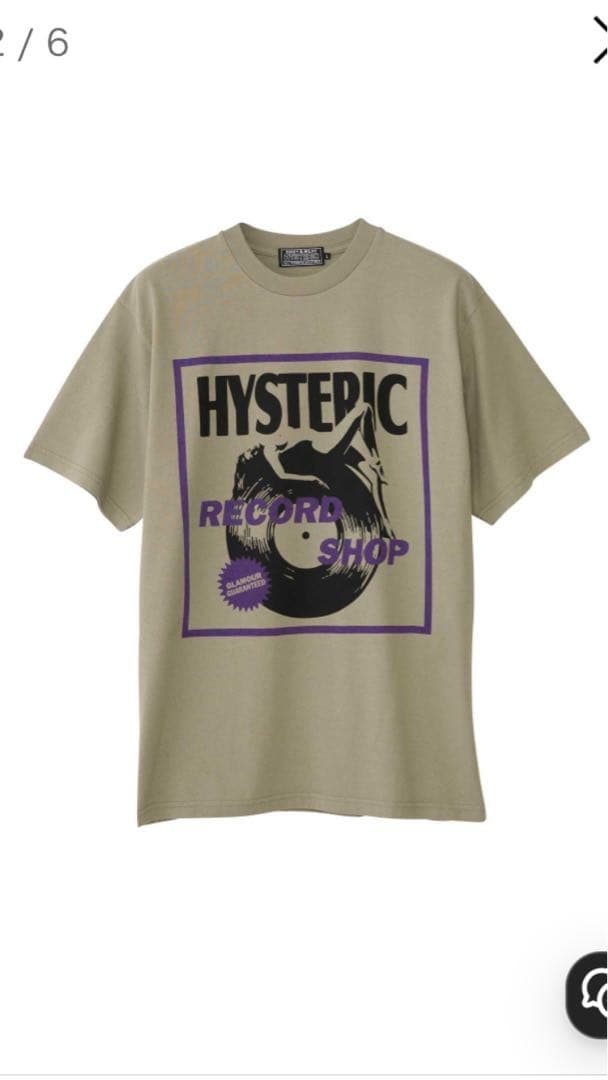 HYSTERIC GLAMOUR ベージュ Tシャツ M