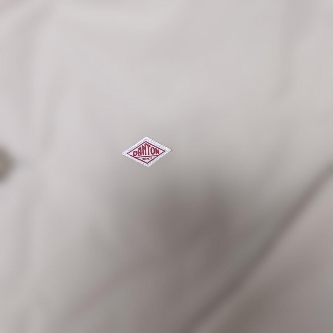 DANTON ノーカラージャケット アイボリー