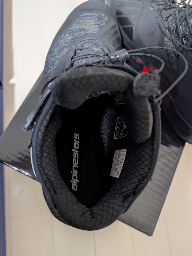 Alpinestars CR-X drystar 26.5cmブラックカモレッド