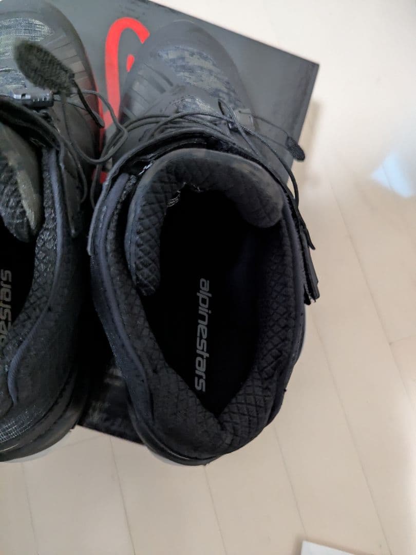 Alpinestars CR-X drystar 26.5cmブラックカモレッド