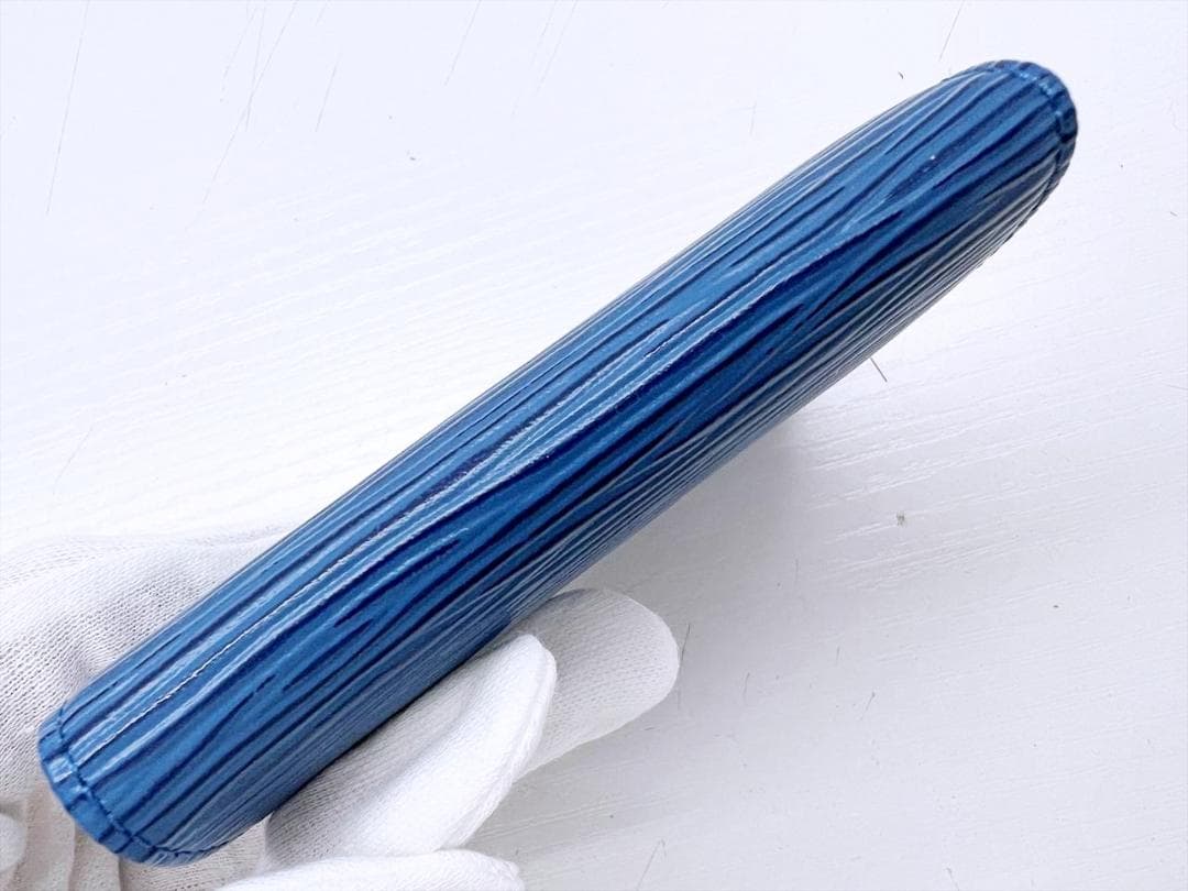 美品　ルイヴィトン　エピ　ミュルティクレ6　キーケース トレドブルー