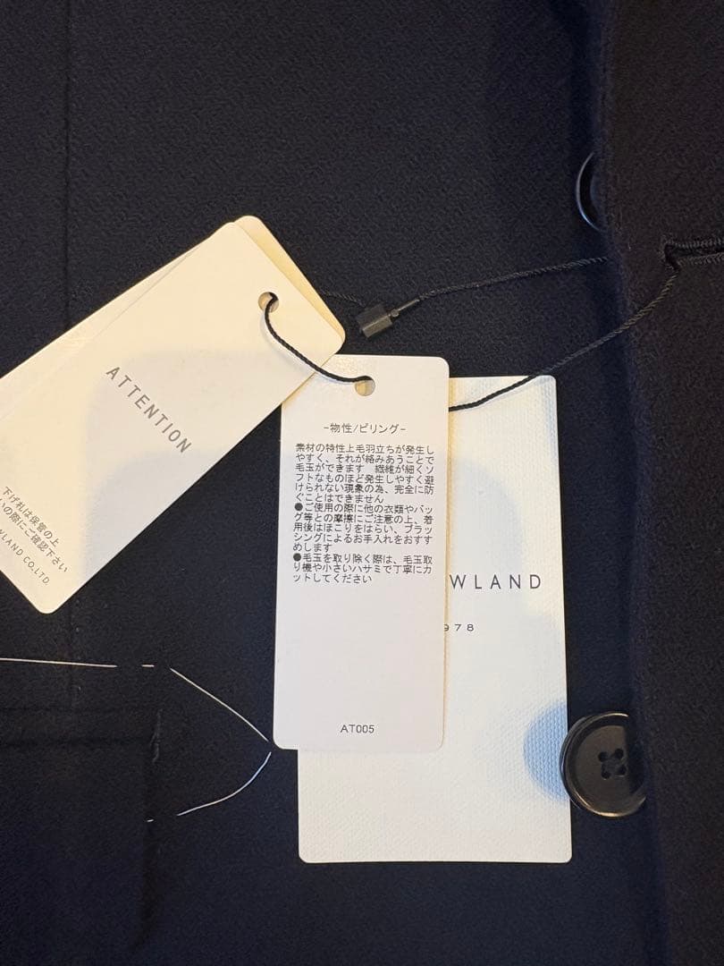 ネイビージャケットトゥモローランド　TOMORROWLANDゼニアZegna